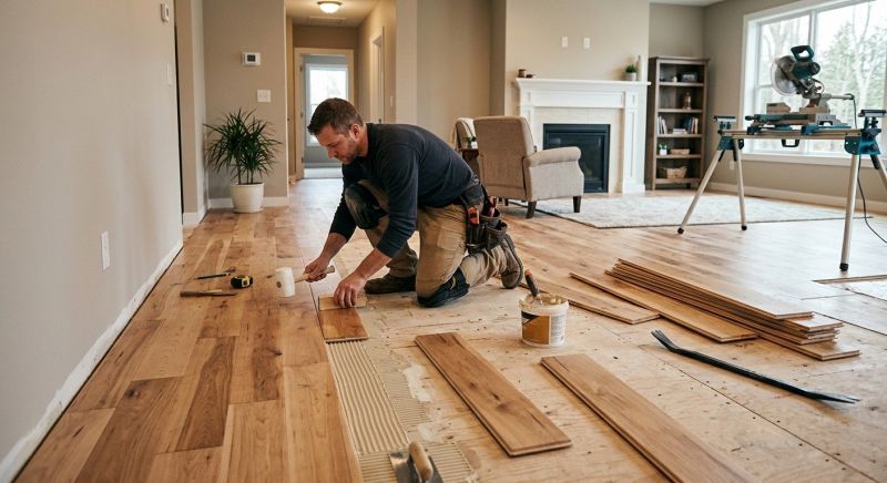 Engineered Wood Installation in Mckinney, TX