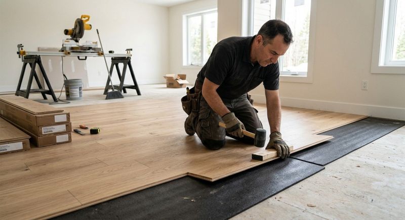 Engineered Wood Installation in Mckinney, TX