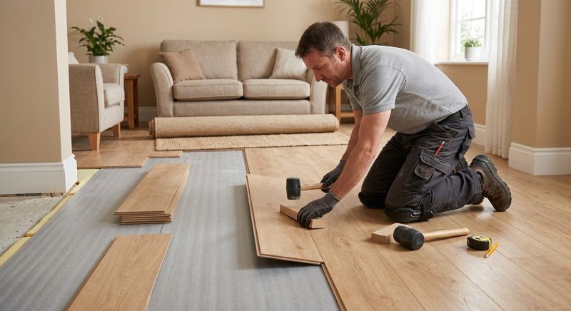 Laminate Floor Installation in Anna, TX