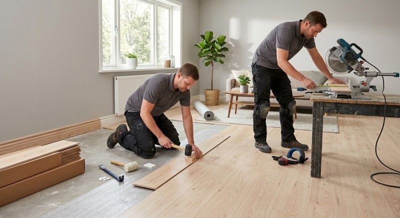 Laminate Floor Installation in Carrollton, TX