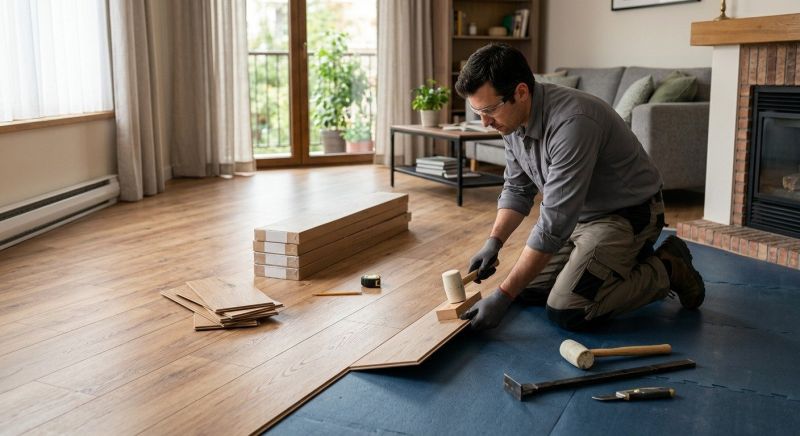 Laminate Floor Installation in Richardson, TX
