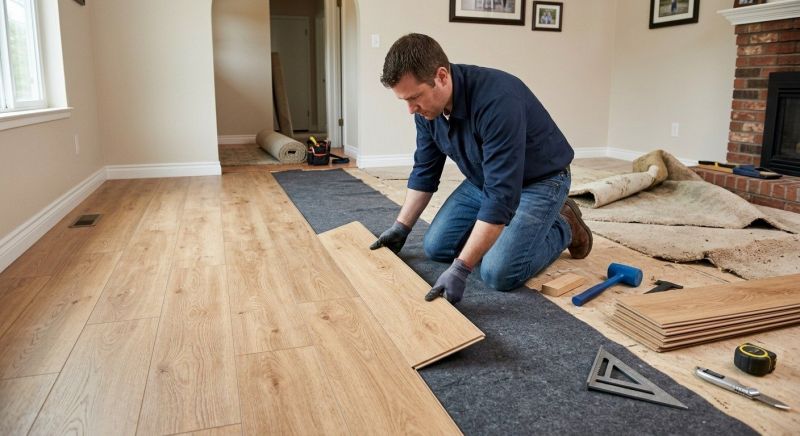 Laminate Floor Remodeling in Mckinney, TX