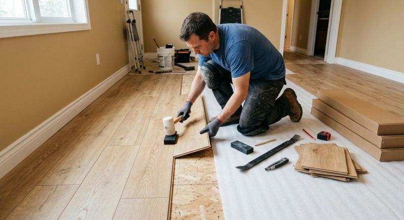 Laminate Floor Remodeling in Mckinney, TX