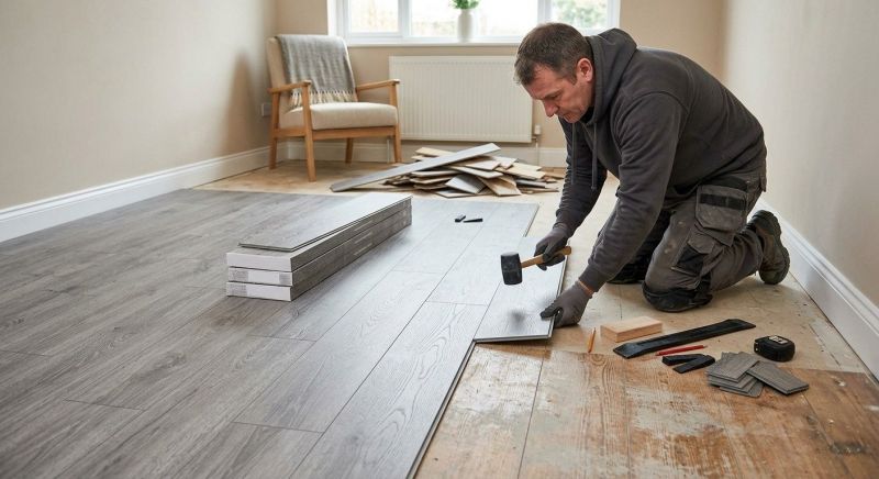 Laminate Floor Replacement in Carrollton, TX