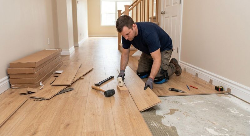 Laminate Floor Replacement in Mesquite, TX