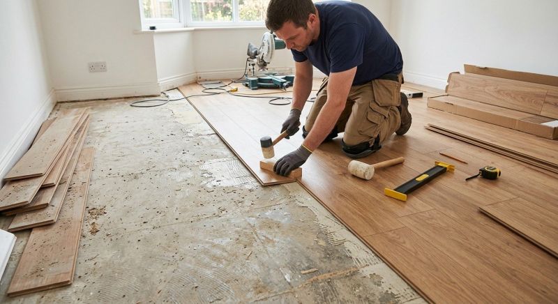 Laminate Floor Replacement in Prosper, TX