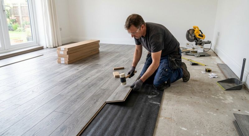 Laminate Floor Replacement in Rowlett, TX