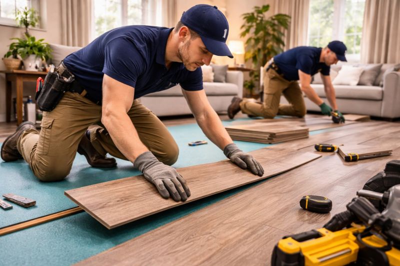 Laminate Floor Replacement in The Colony, TX