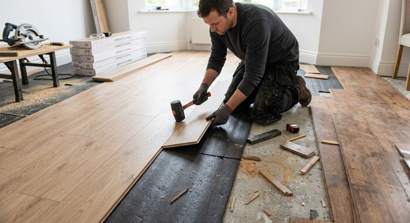 Laminate Flooring Replacement in Mckinney, TX