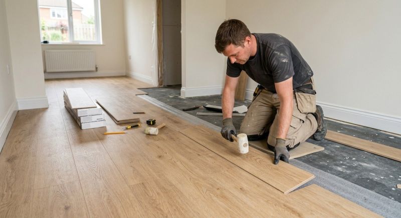 Linoleum Floor Installation in Collin County, TX