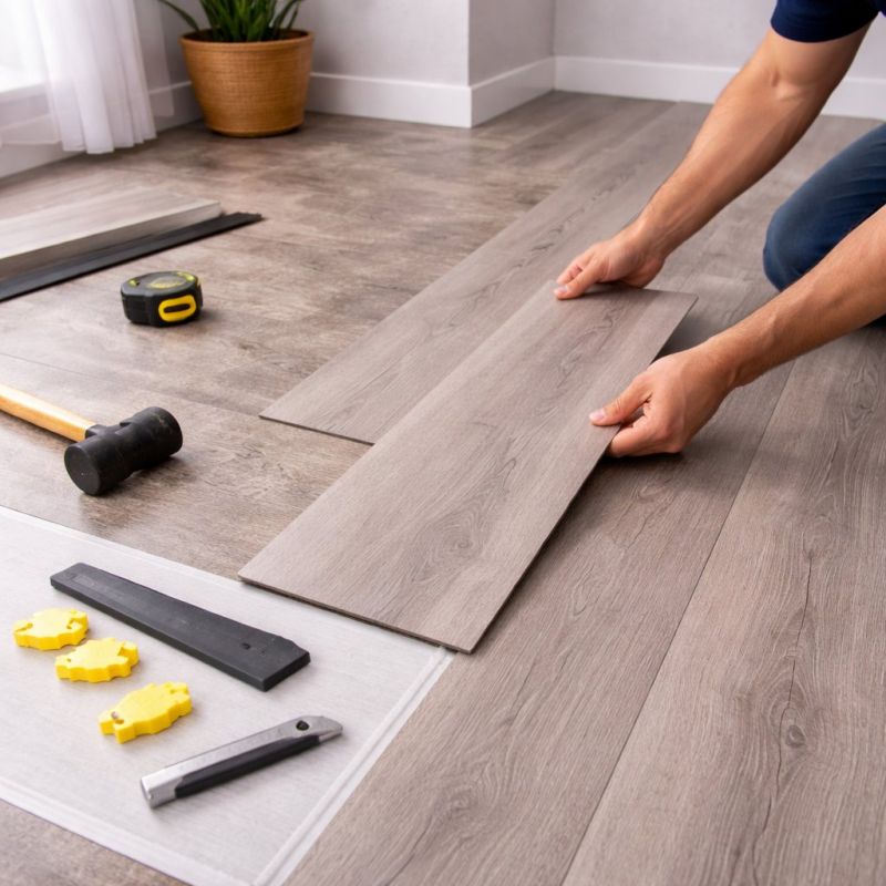 Luxury Vinyl Tile Installation in The Colony, TX