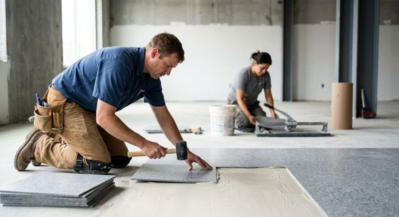 Lvt Flooring Installation in Farmersville, TX