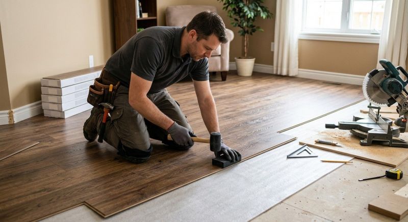 Plank Laminate Installation in Mckinney, TX
