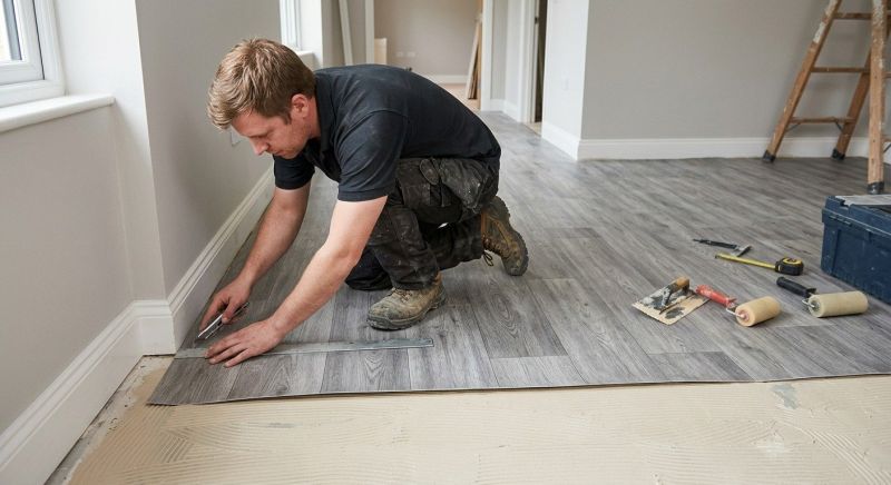 Sheet Flooring Installation in Aubrey, TX