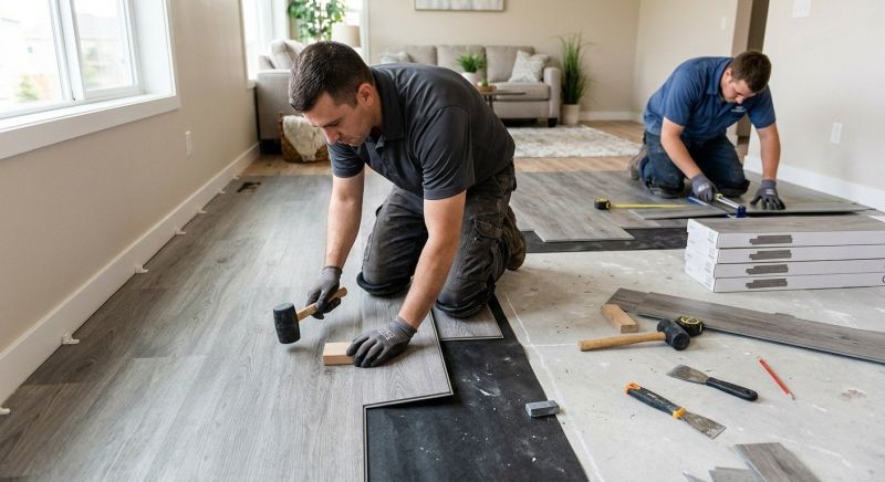 Vinyl Flooring Installation in Denton County, TX