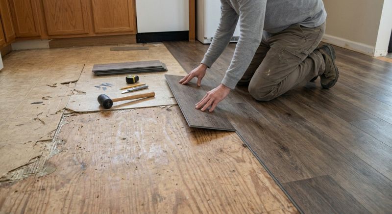 Vinyl Flooring Installation in Van Alstyne, TX