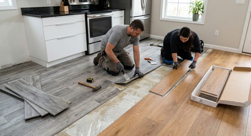 Vinyl Tile Replacement in Mckinney, TX